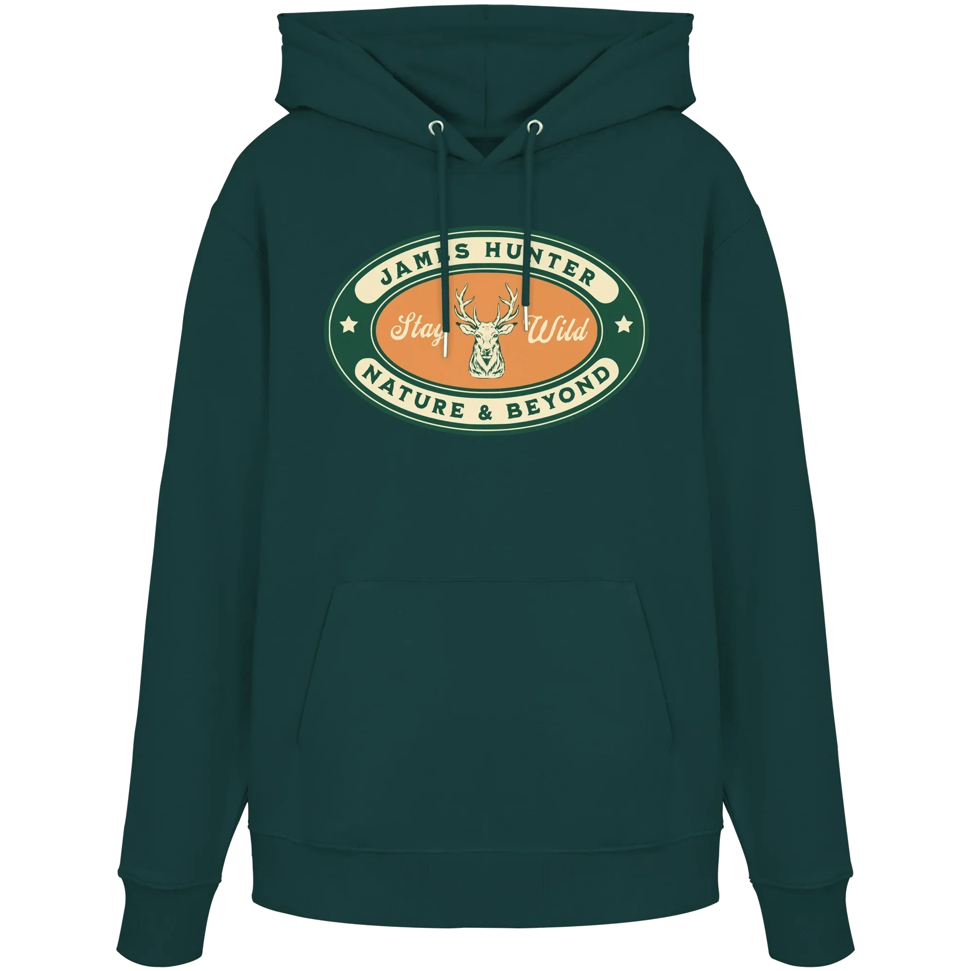 Stay Wild – James Hunter Original - Organic Hoodie - James Hunter - Nature and Beyond