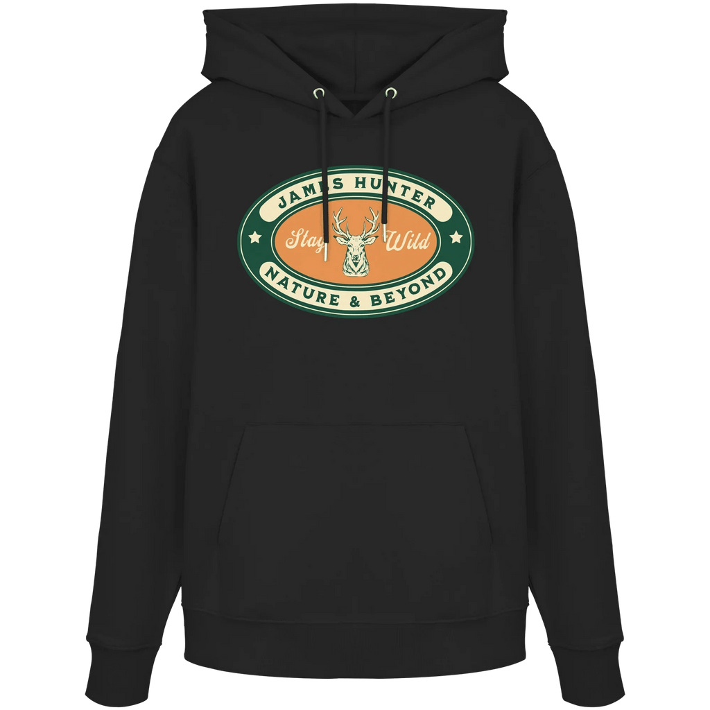Stay Wild – James Hunter Original - Organic Hoodie - James Hunter - Nature and Beyond