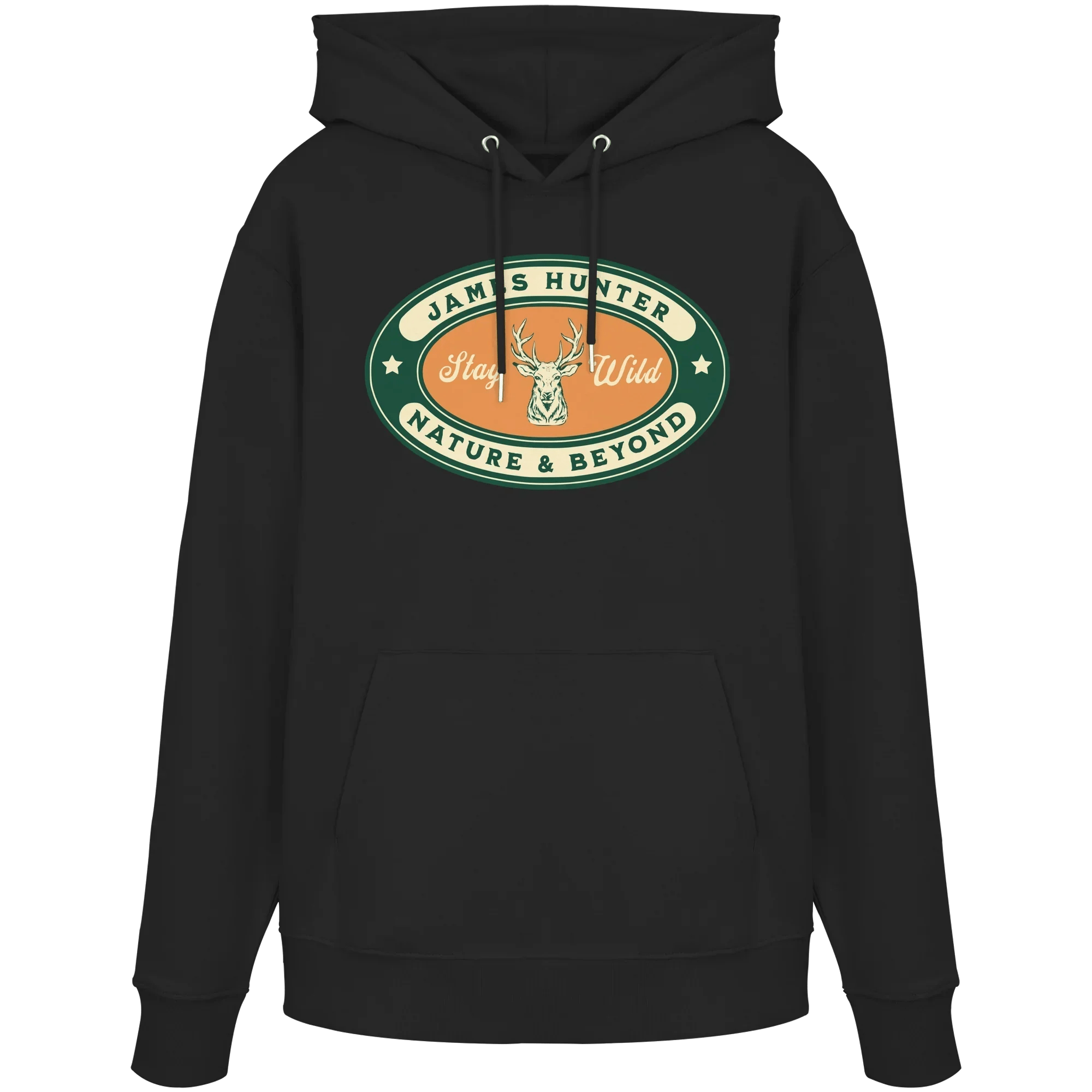 Stay Wild – James Hunter Original - Organic Hoodie - James Hunter - Nature and Beyond