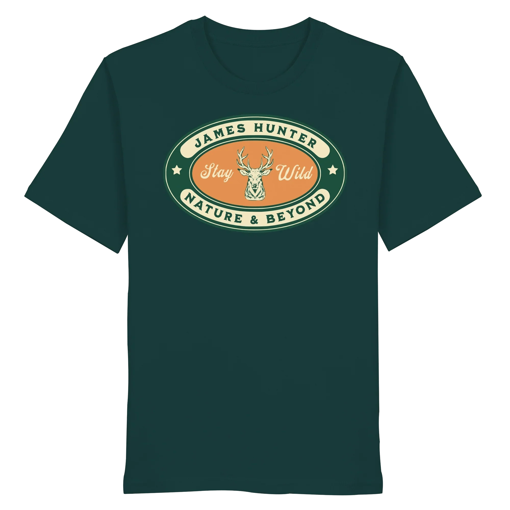 Stay Wild – James Hunter Original - Organic Shirt - James Hunter - Nature and Beyond