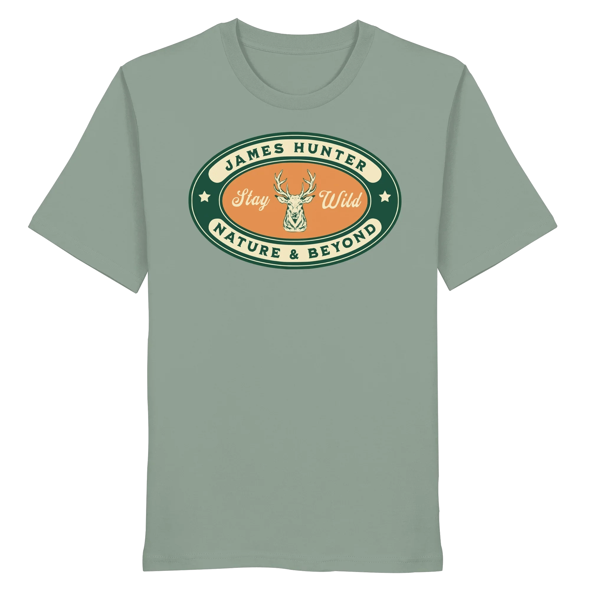 Stay Wild – James Hunter Original - Organic Shirt - James Hunter - Nature and Beyond