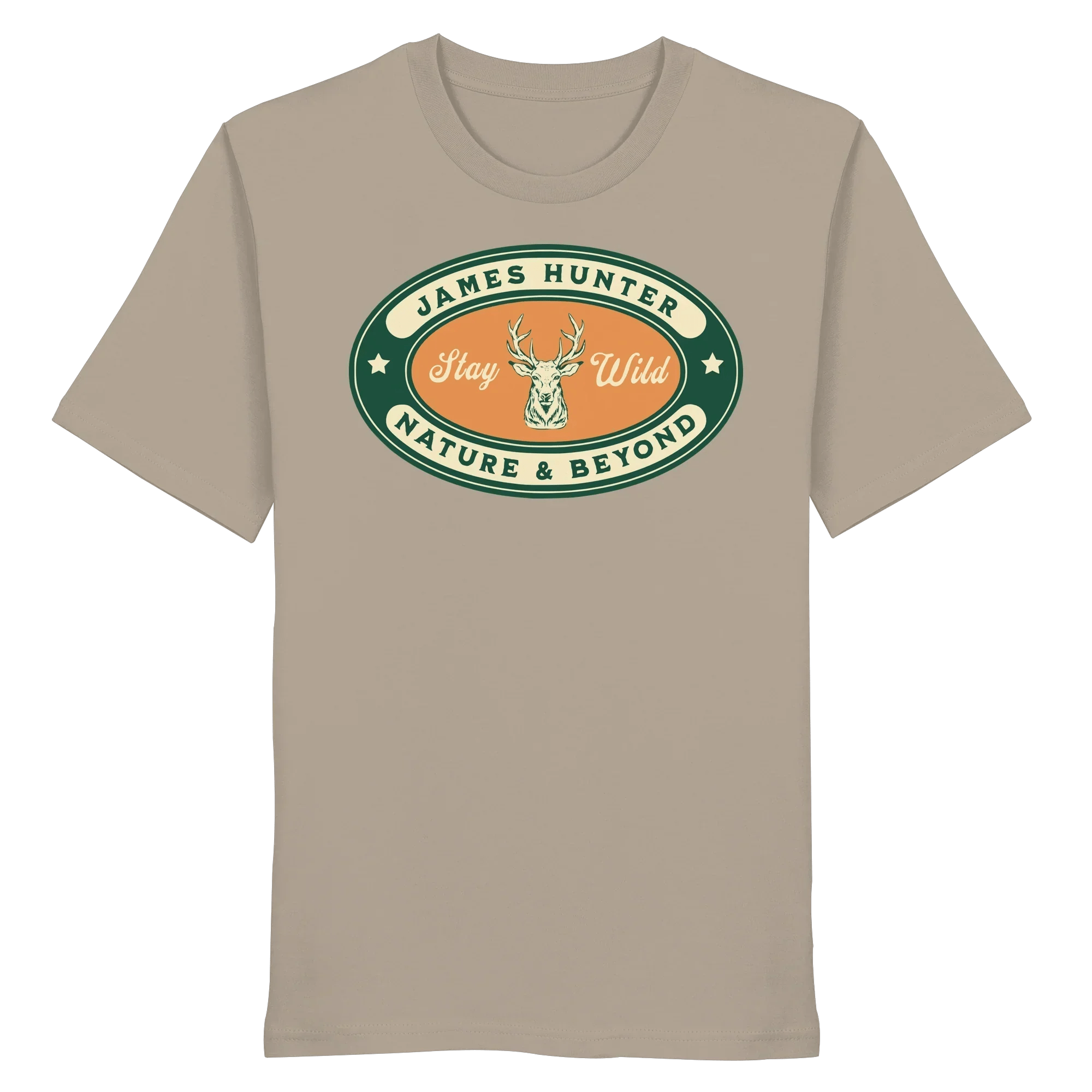 Stay Wild – James Hunter Original - Organic Shirt - James Hunter - Nature and Beyond