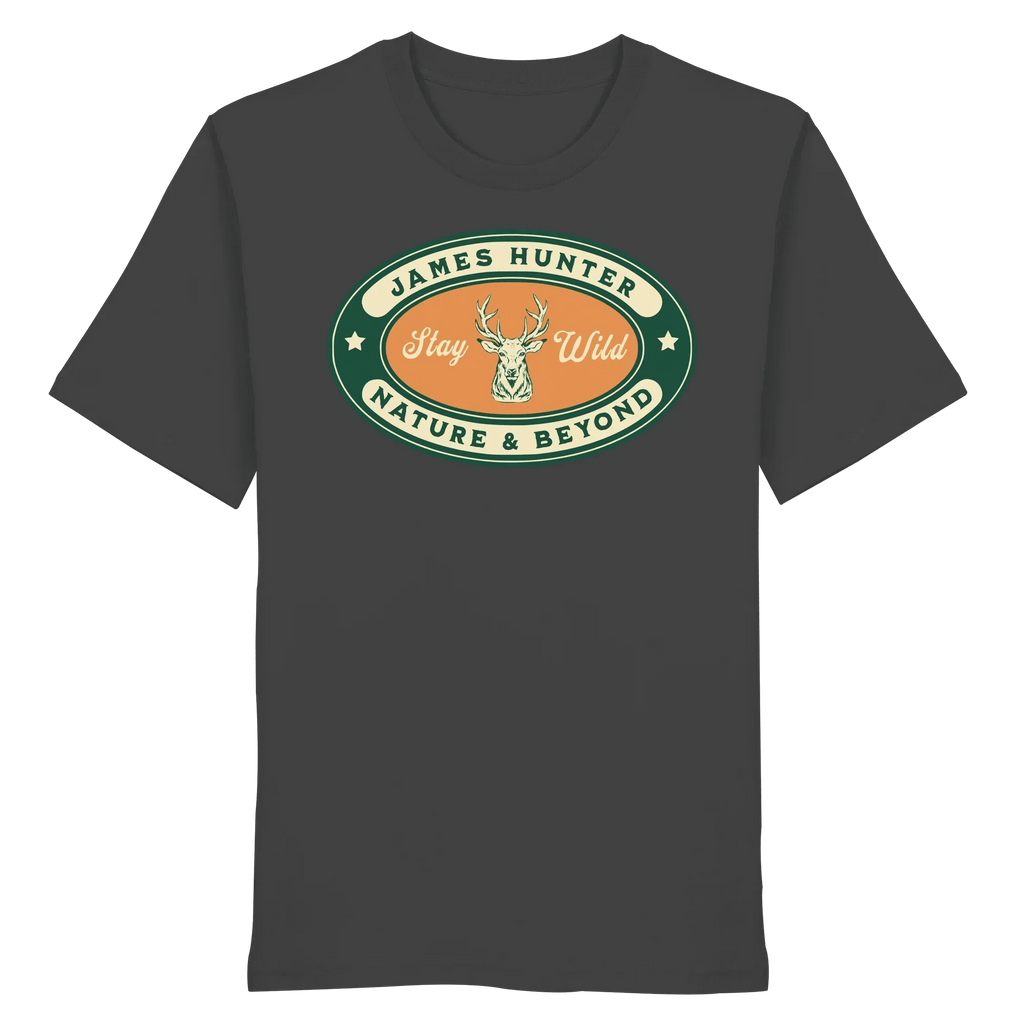 Stay Wild – James Hunter Original - Organic Shirt - James Hunter - Nature and Beyond