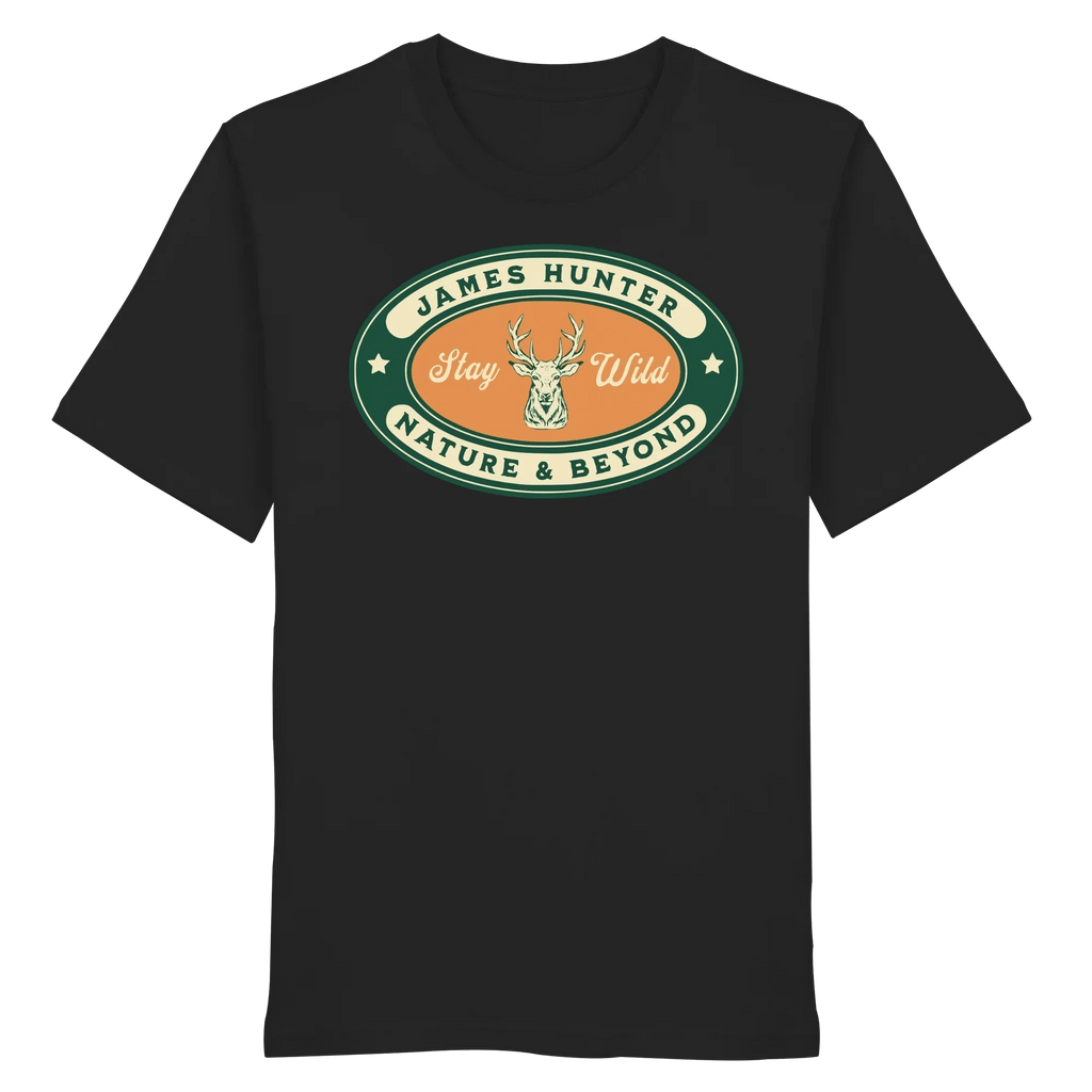 Stay Wild – James Hunter Original - Organic Shirt - James Hunter - Nature and Beyond