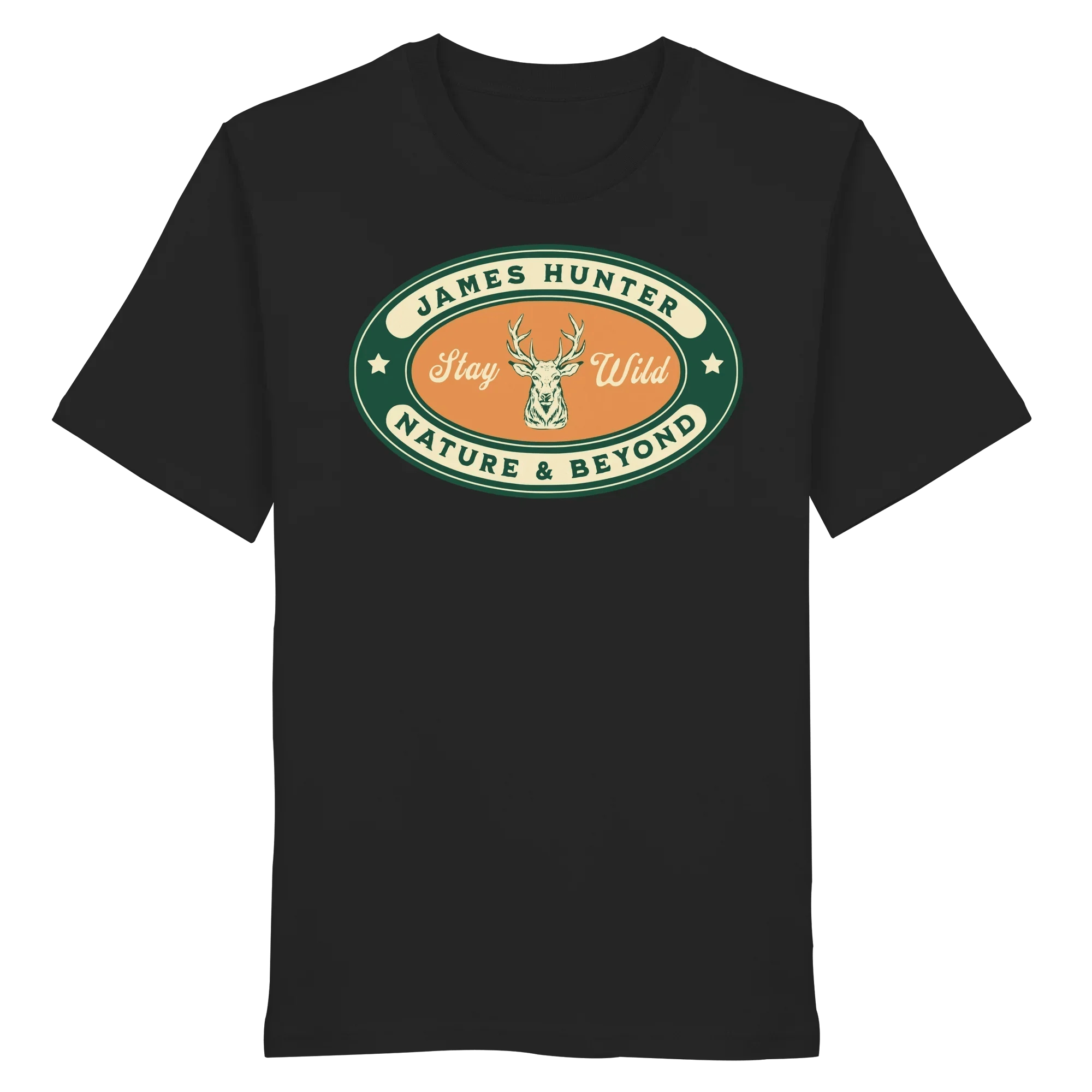 Stay Wild – James Hunter Original - Organic Shirt - James Hunter - Nature and Beyond