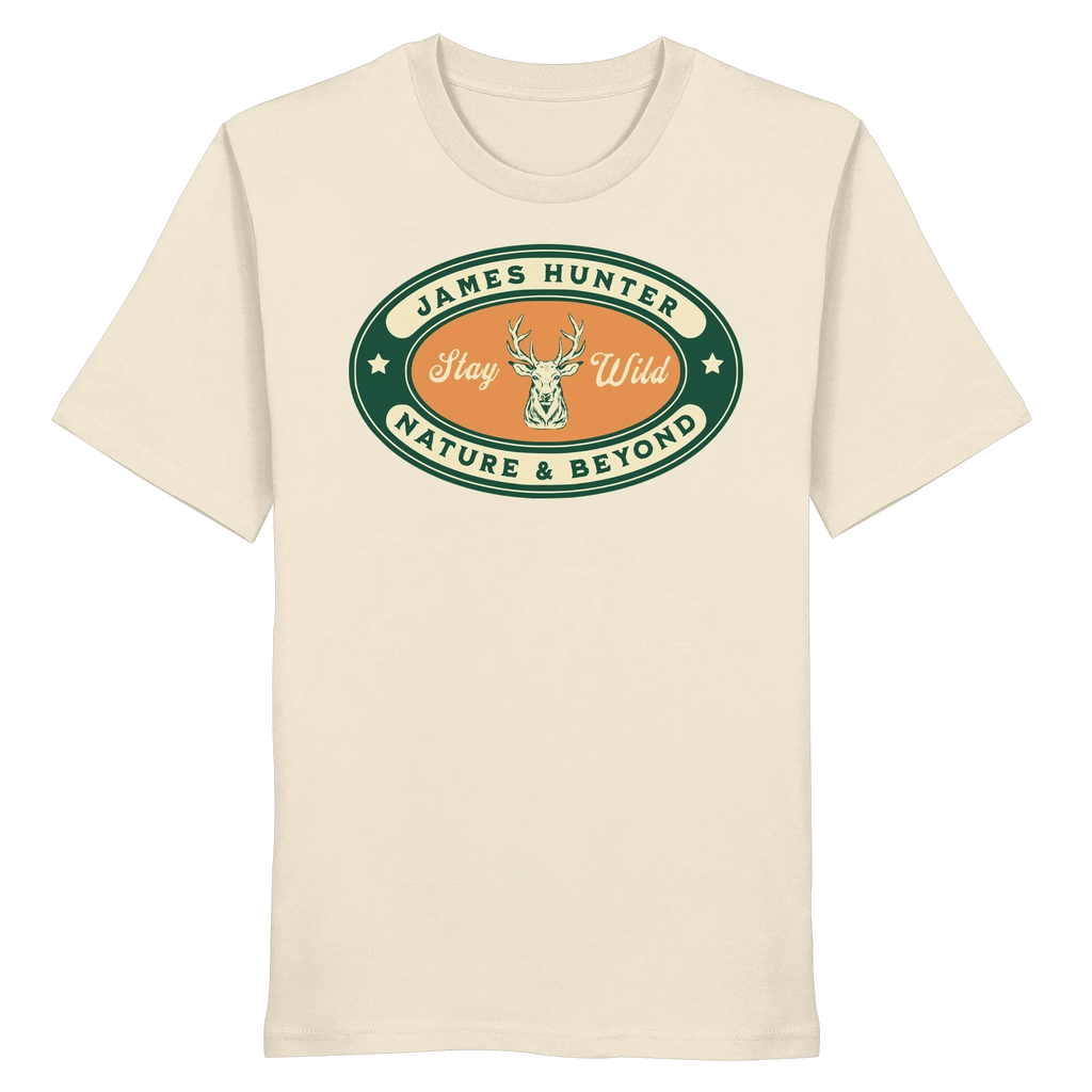 Stay Wild – James Hunter Original - Organic Shirt - James Hunter - Nature and Beyond