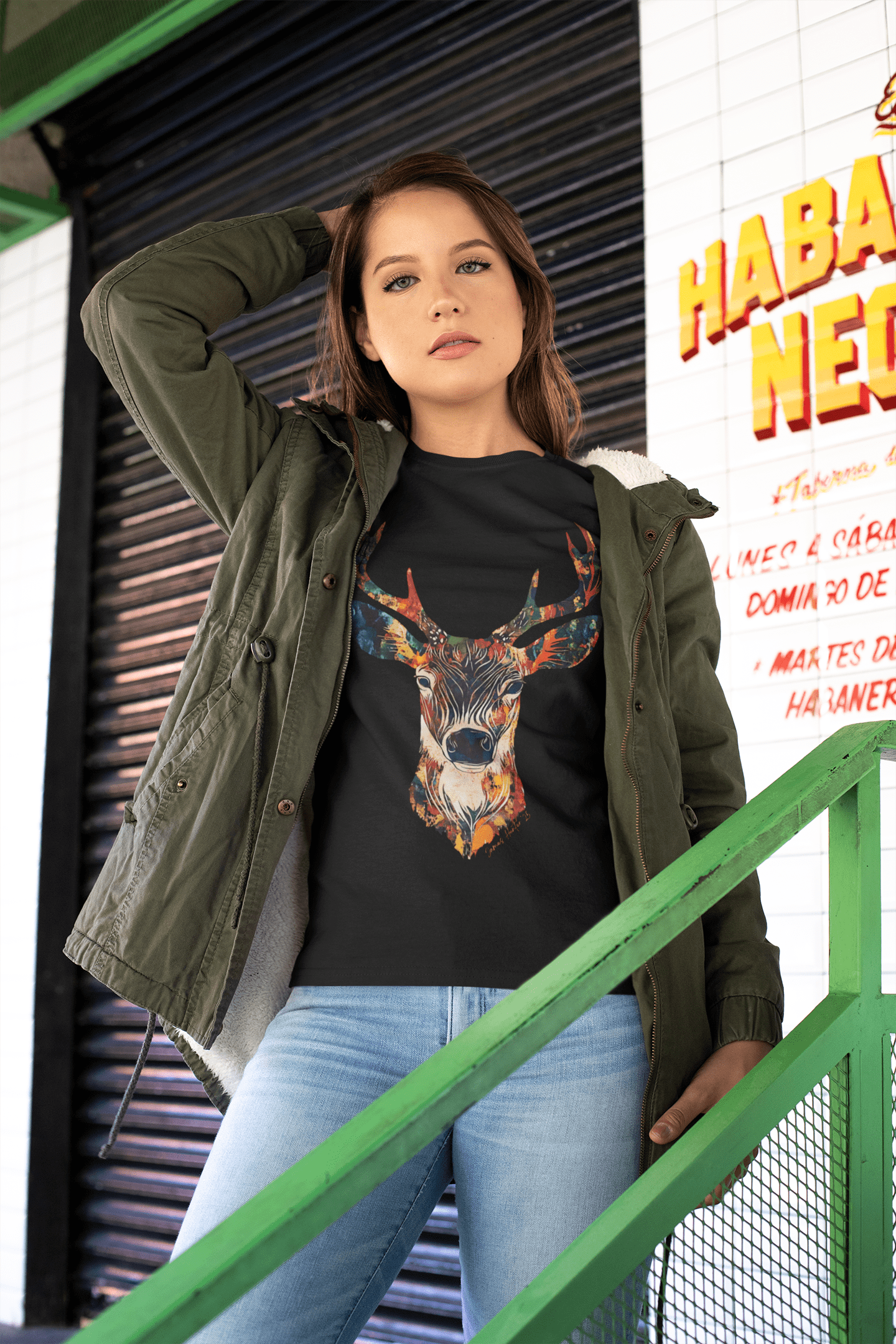 Big antlers, big attitude - Organic Shirt