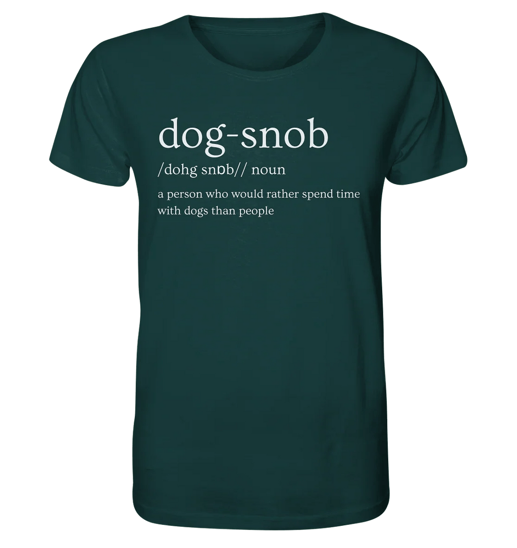 The Dog Snob - Organic Shirt - James Hunter - Nature and Beyond