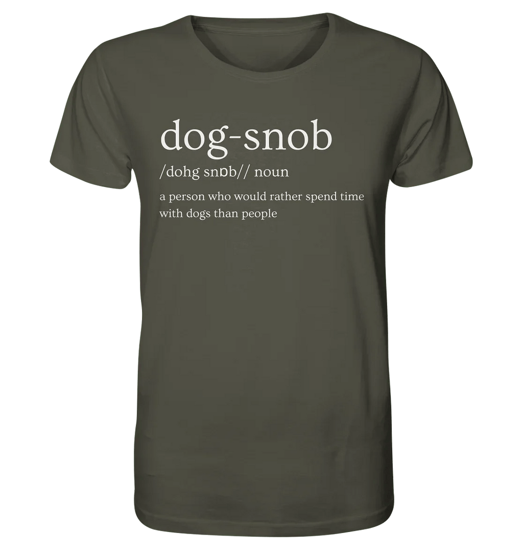 The Dog Snob - Organic Shirt - James Hunter - Nature and Beyond