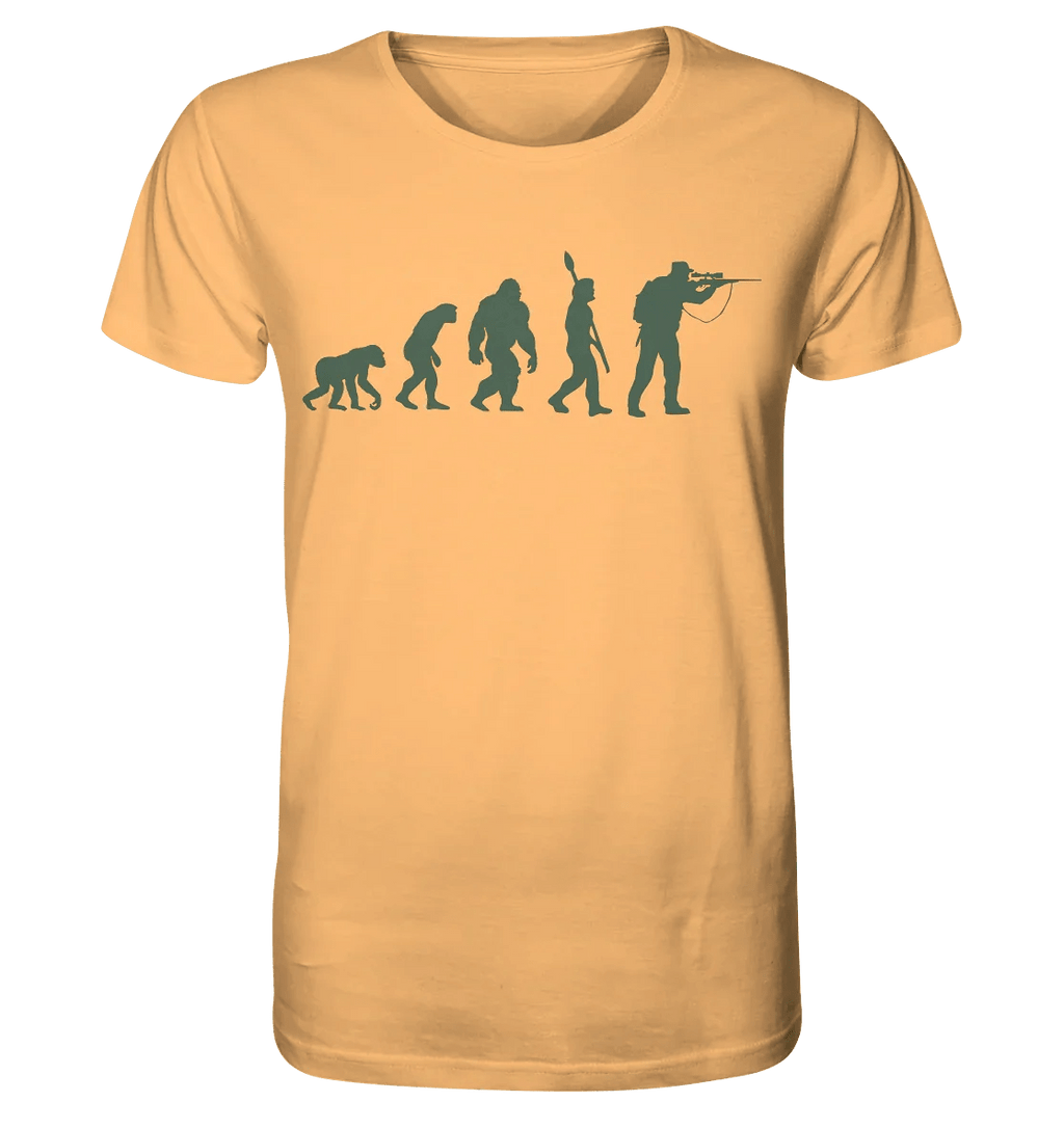 The Evolution of the Hunter - Organic Shirt - James Hunter - Nature and Beyond
