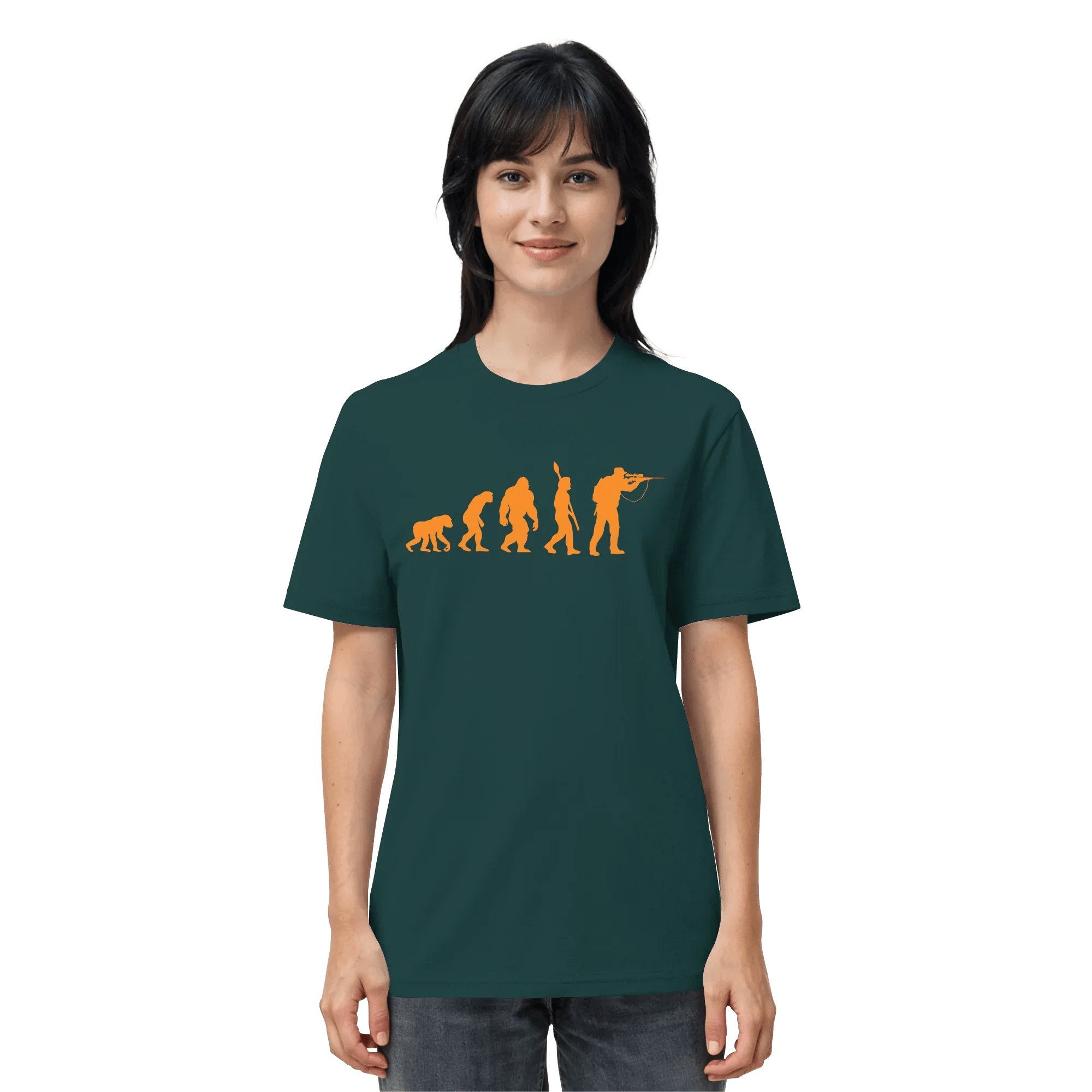 The Evolution of the Hunter - Organic Shirt - James Hunter - Nature and Beyond