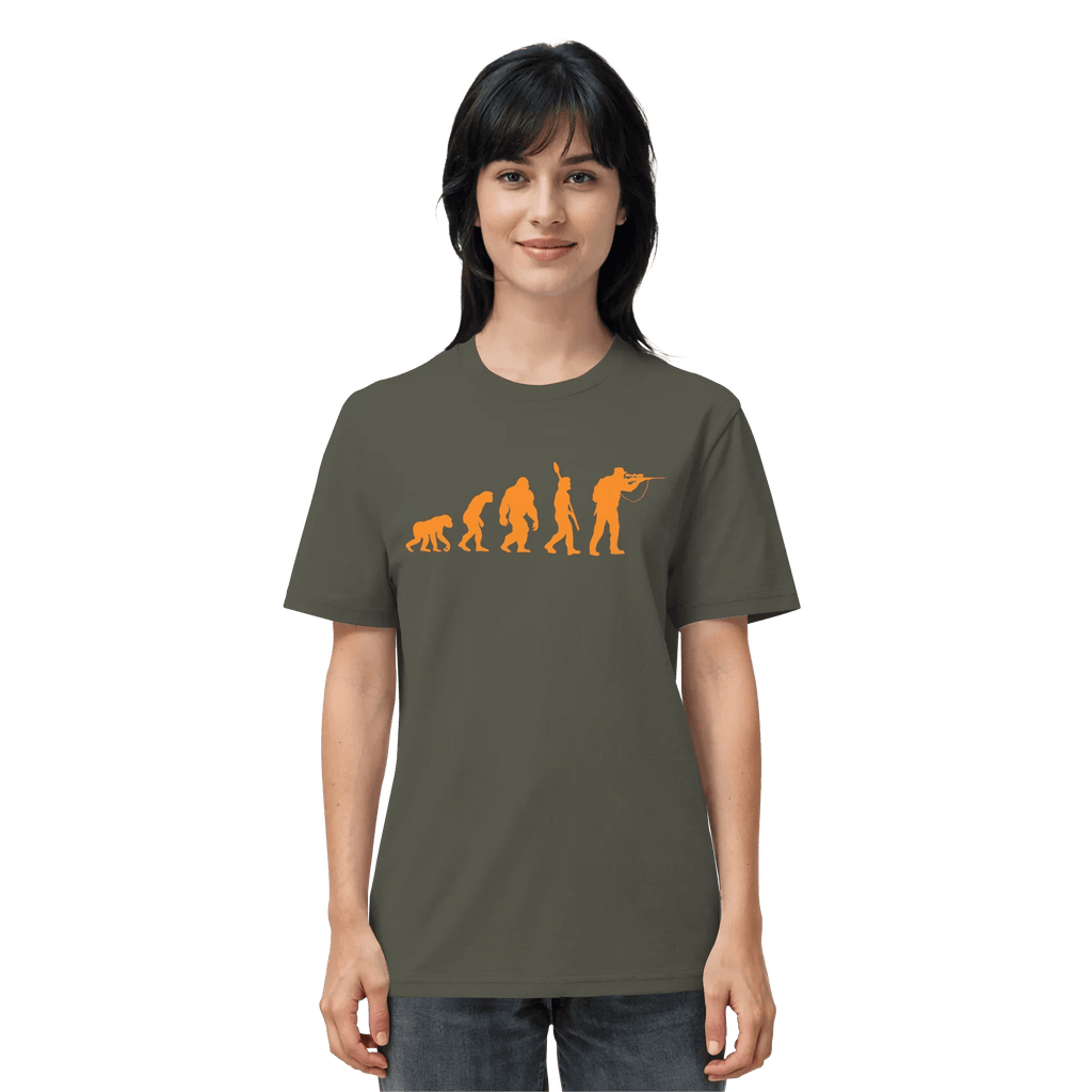 The Evolution of the Hunter - Organic Shirt - James Hunter - Nature and Beyond