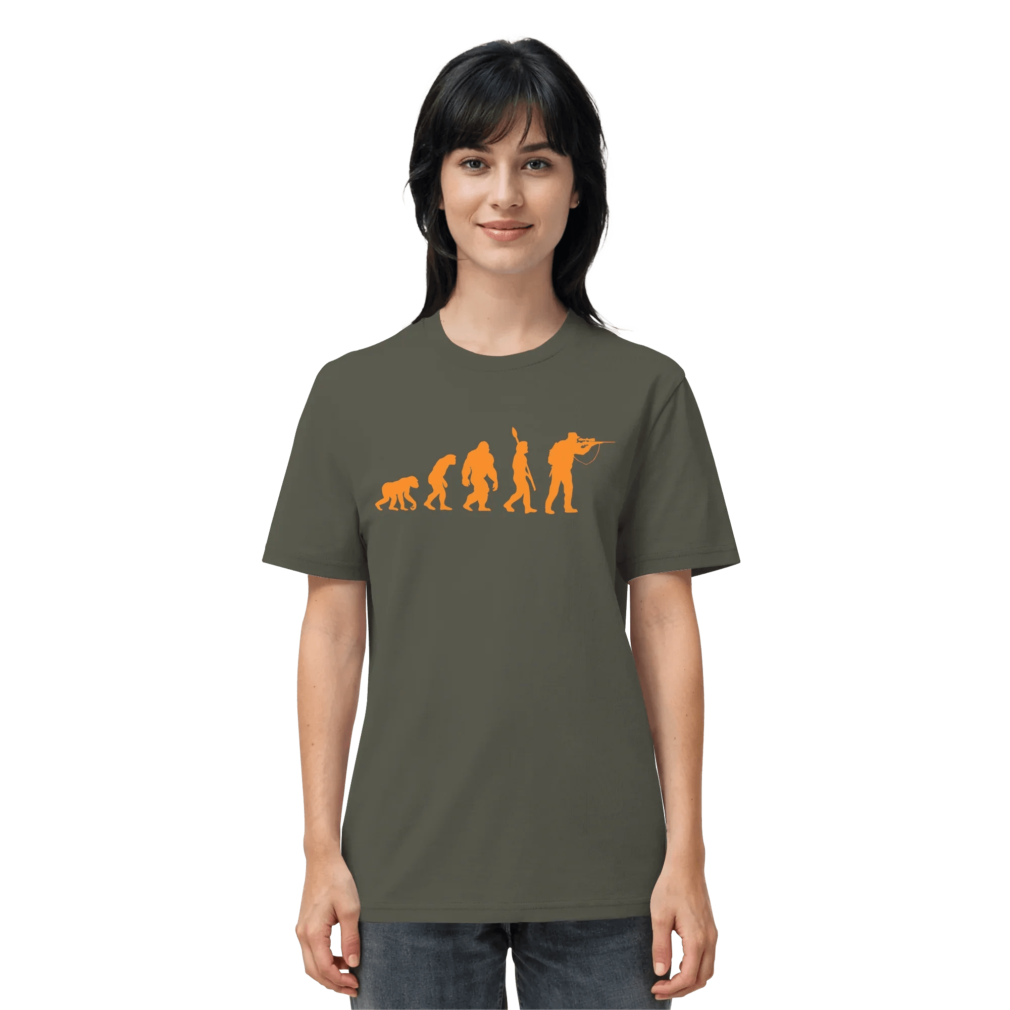 The Evolution of the Hunter - Organic Shirt - James Hunter - Nature and Beyond