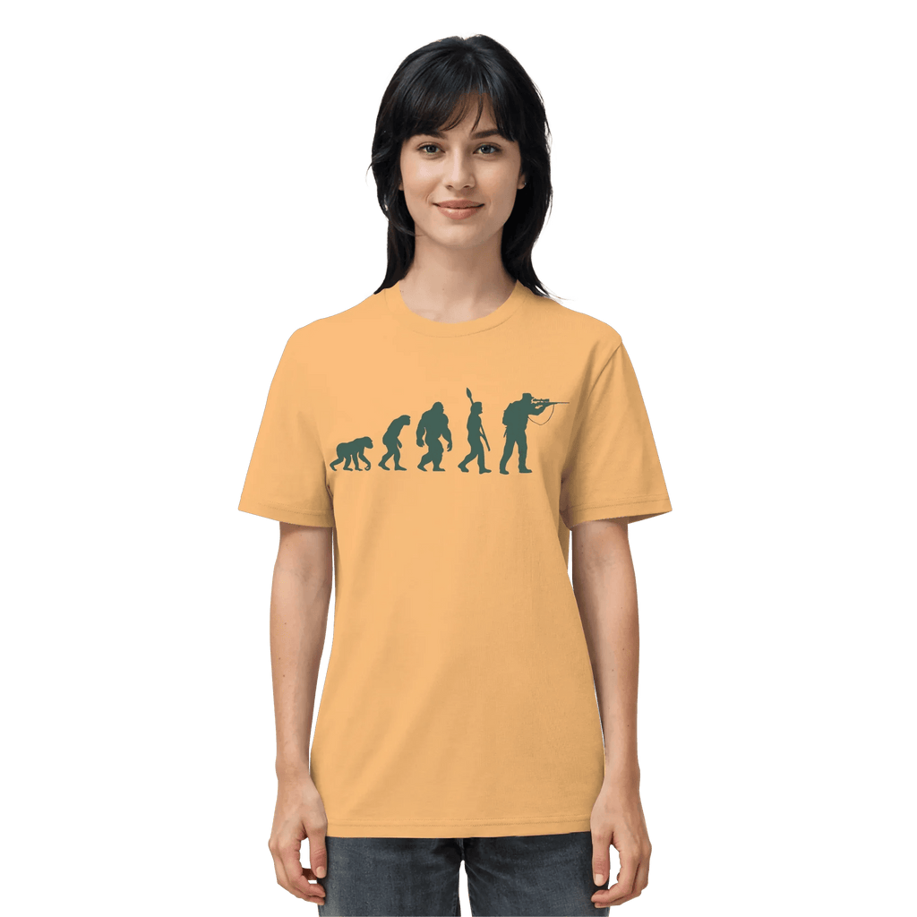 The Evolution of the Hunter - Organic Shirt - James Hunter - Nature and Beyond