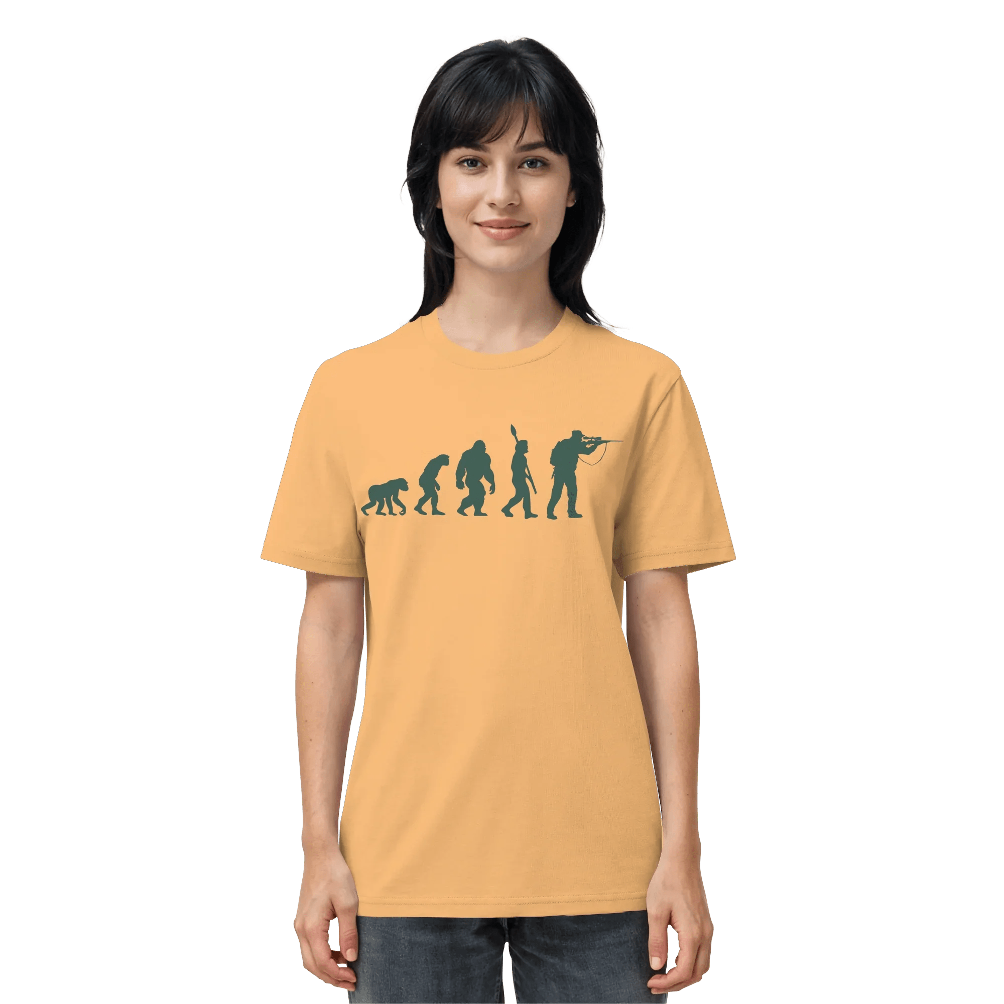 The Evolution of the Hunter - Organic Shirt - James Hunter - Nature and Beyond