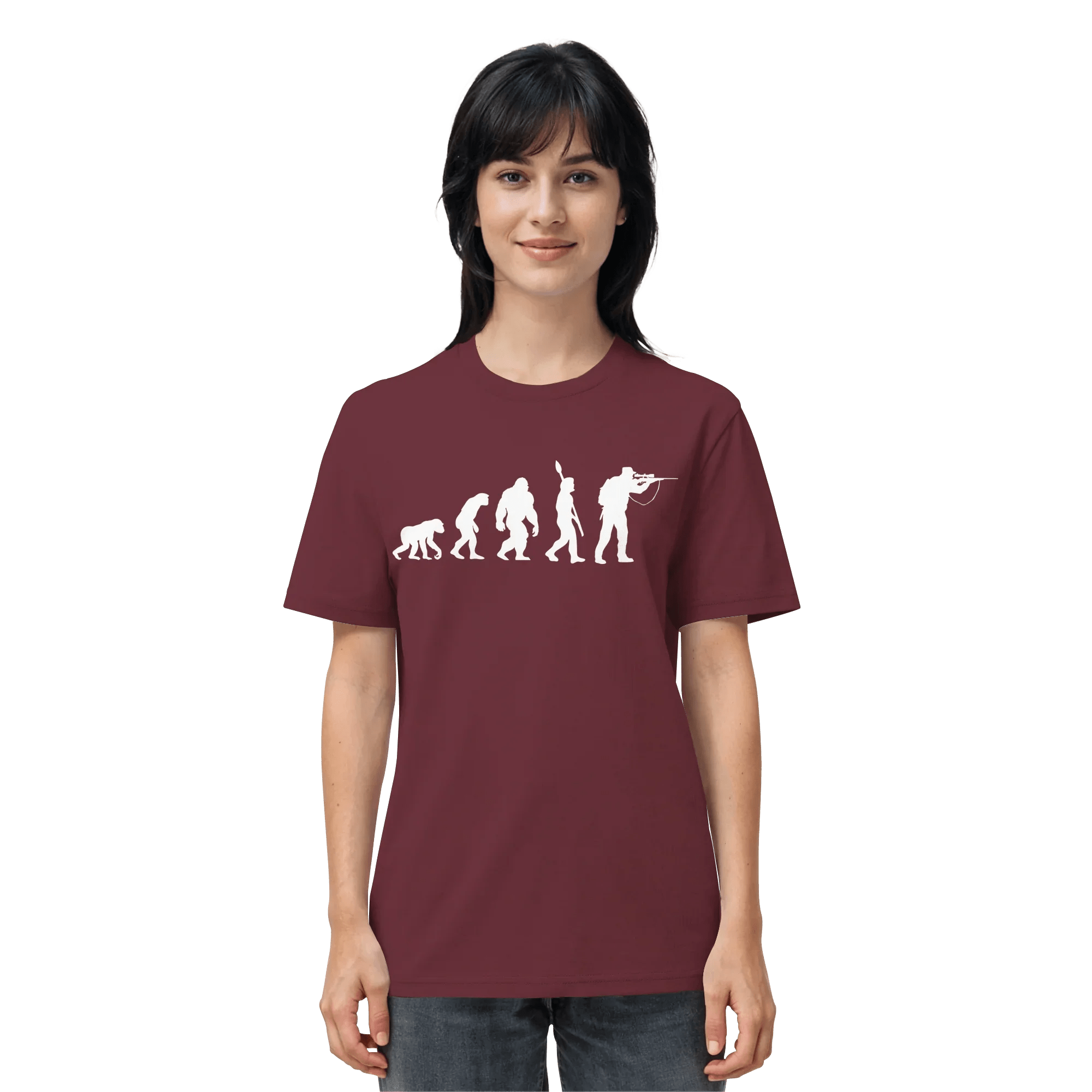 The Evolution of the Hunter - Organic Shirt - James Hunter - Nature and Beyond