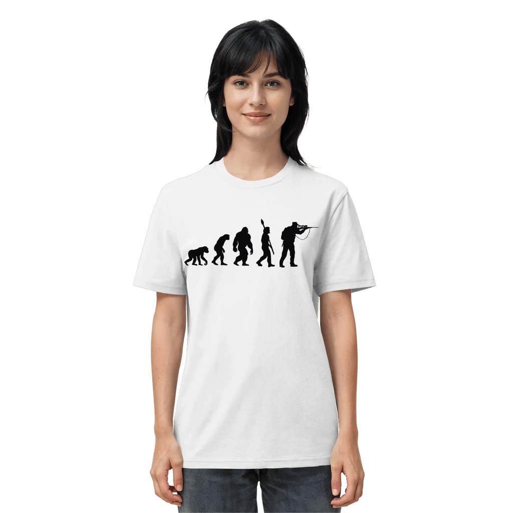 The Evolution of the Hunter - Organic Shirt - James Hunter - Nature and Beyond