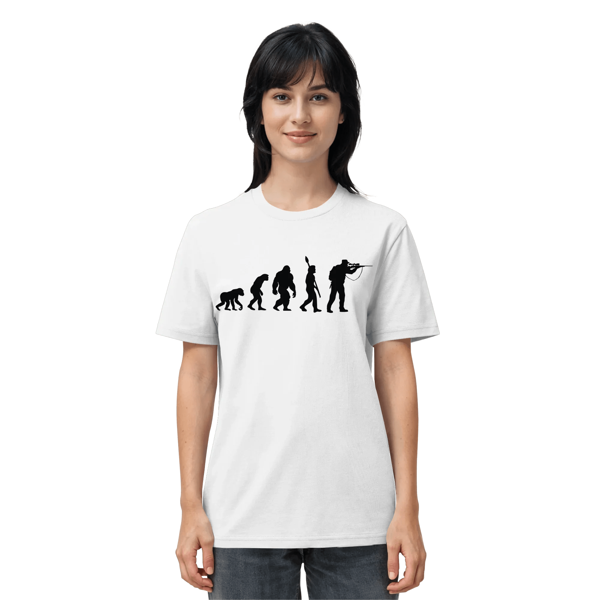 The Evolution of the Hunter - Organic Shirt - James Hunter - Nature and Beyond