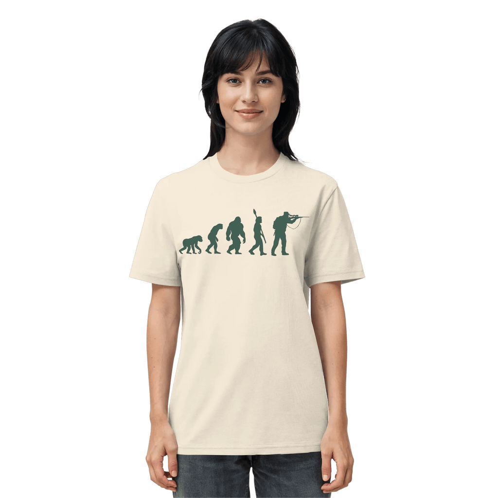 The Evolution of the Hunter - Organic Shirt - James Hunter - Nature and Beyond