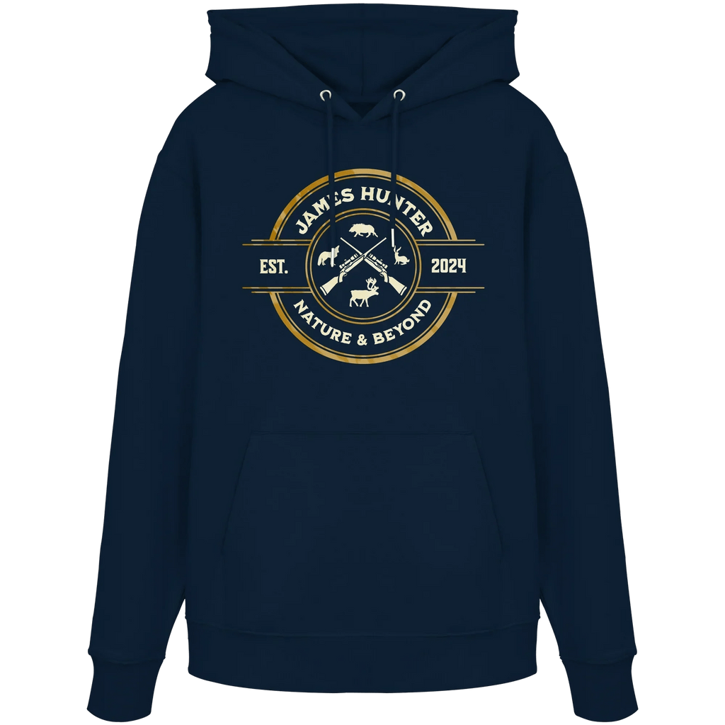 The Hunter’s Emblem – James Hunter Original - Organic Hoodie - James Hunter - Nature and Beyond