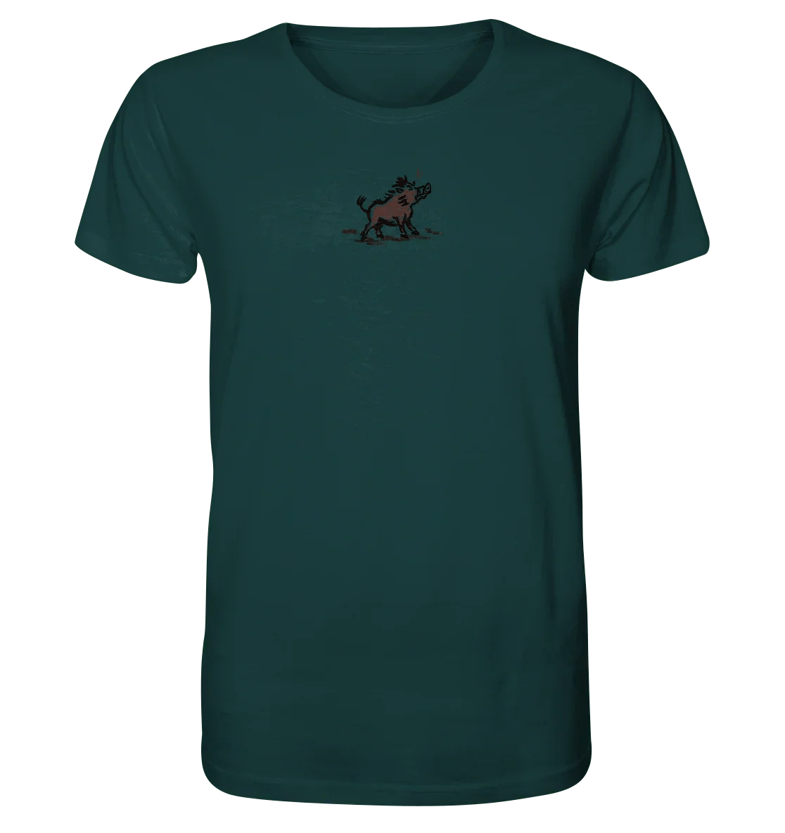 Wild Boar - Simple - Organic Shirt - James Hunter - Nature and Beyond